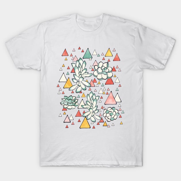 Triangles T-Shirt by Lidiebug